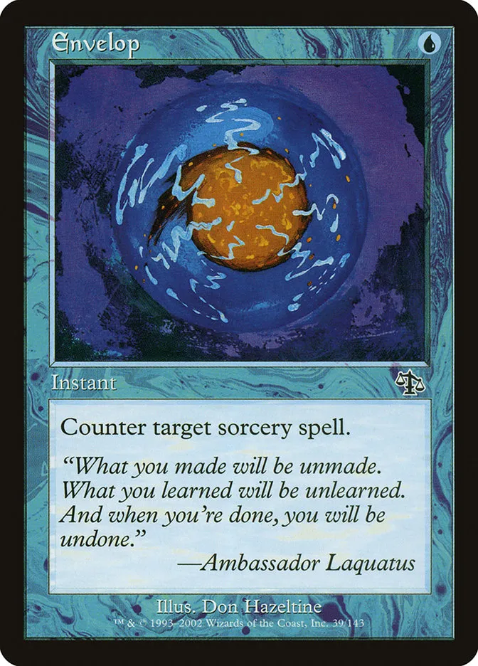 2002 Judgment Envelop common #39 unlisted card image