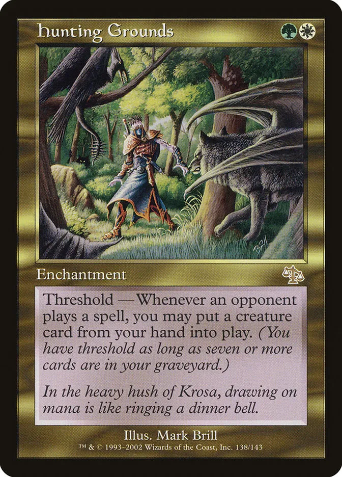 2002 Judgment Hunting Grounds rare #138 unlisted card image