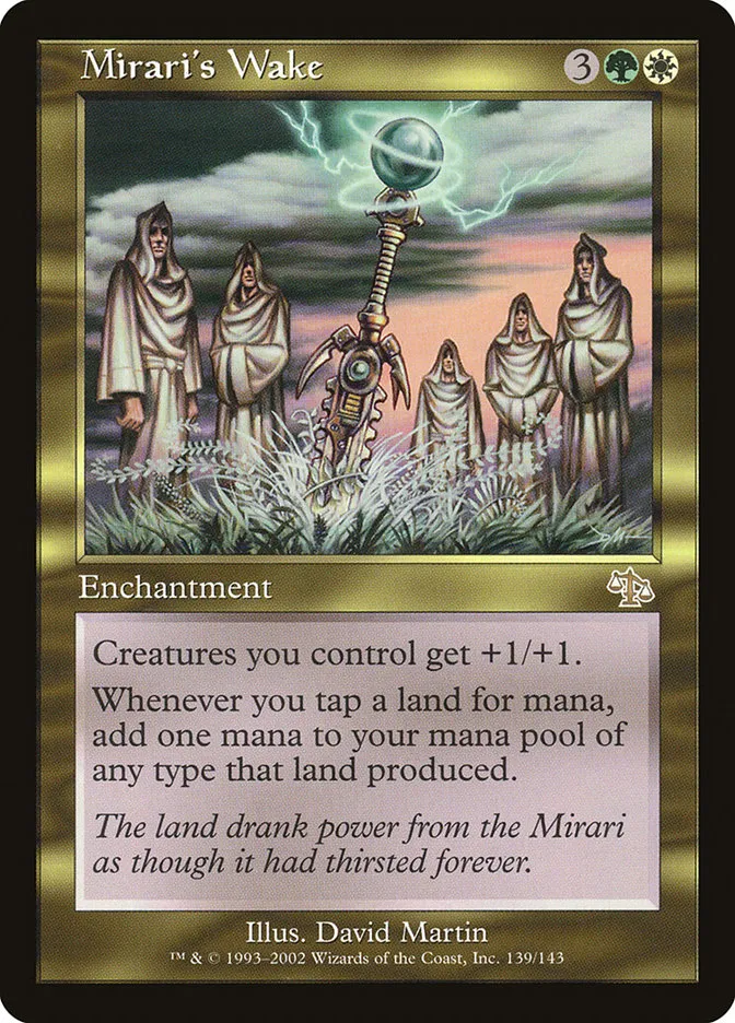 2002 Judgment Mirari's Wake rare #139 unlisted card image