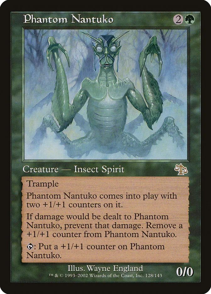 2002 Judgment Phantom Nantuko rare #128 unlisted card image