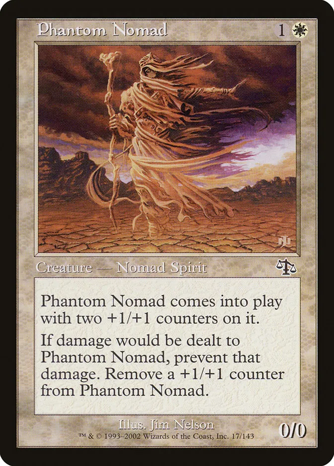 2002 Judgment Phantom Nomad common #17 unlisted card image