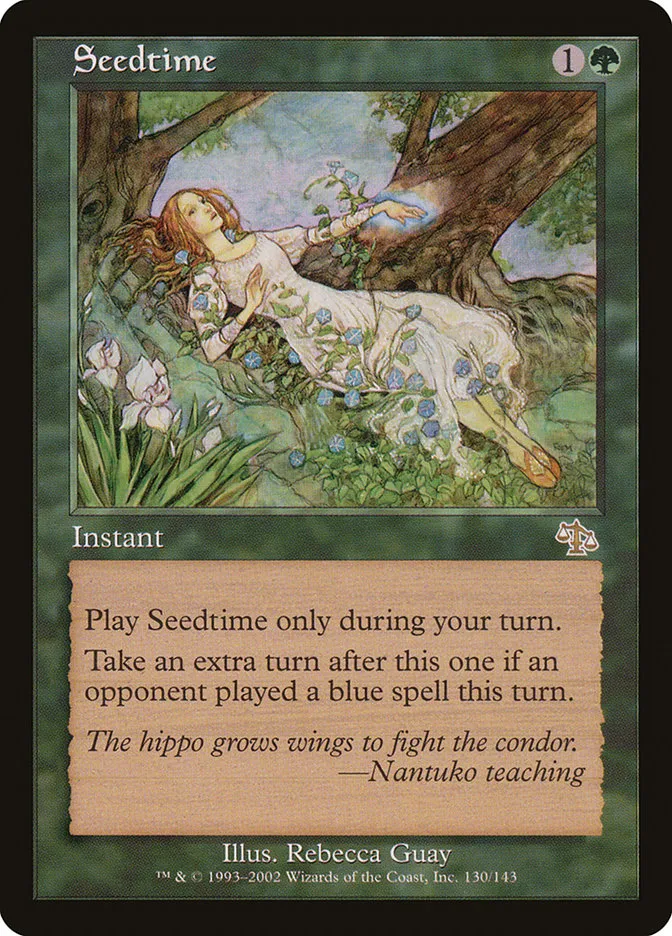 2002 Judgment Seedtime rare #130 unlisted card image