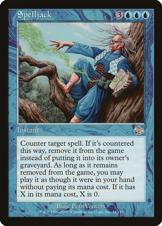 2002 Judgment Spelljack rare #51 unlisted card image