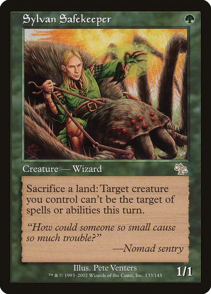 2002 Judgment Sylvan Safekeeper rare #133 unlisted card image