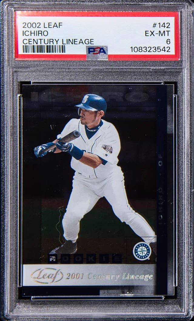 2002 Leaf Ichiro Century Lineage #142 card image