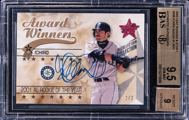 2002 Leaf Rookies & Stars Ichiro Suzuki #298 card image