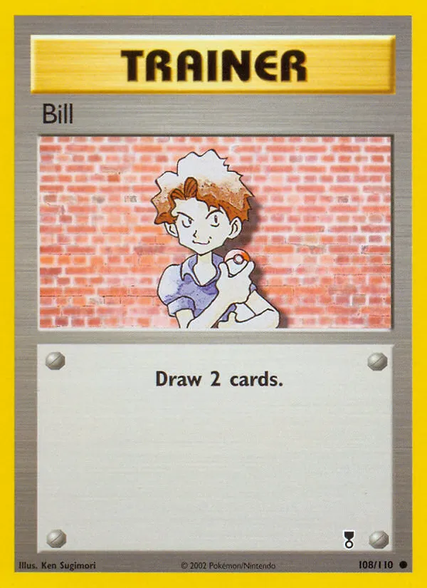 2002 Legendary Collection Bill Common #108/110 Common card image