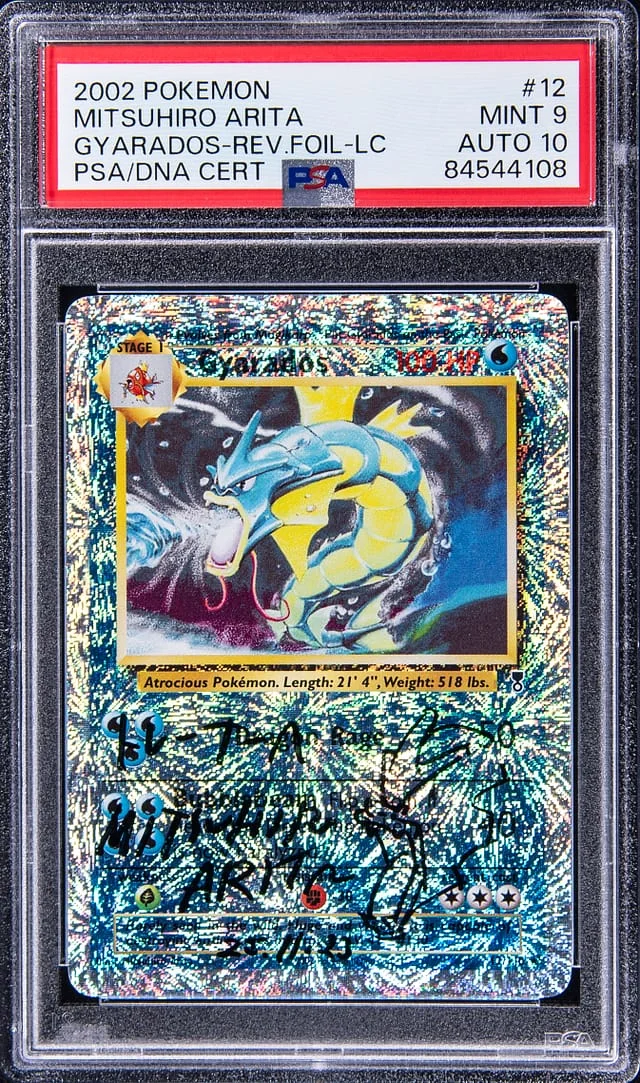2002 Legendary Collection Gyrados Reverse Foil #12 card image