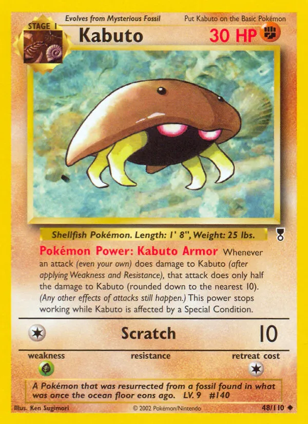 2002 Legendary Collection Kabuto #048/110 Uncommon card image