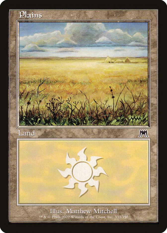 2002 Onslaught Plains common #332 common card image