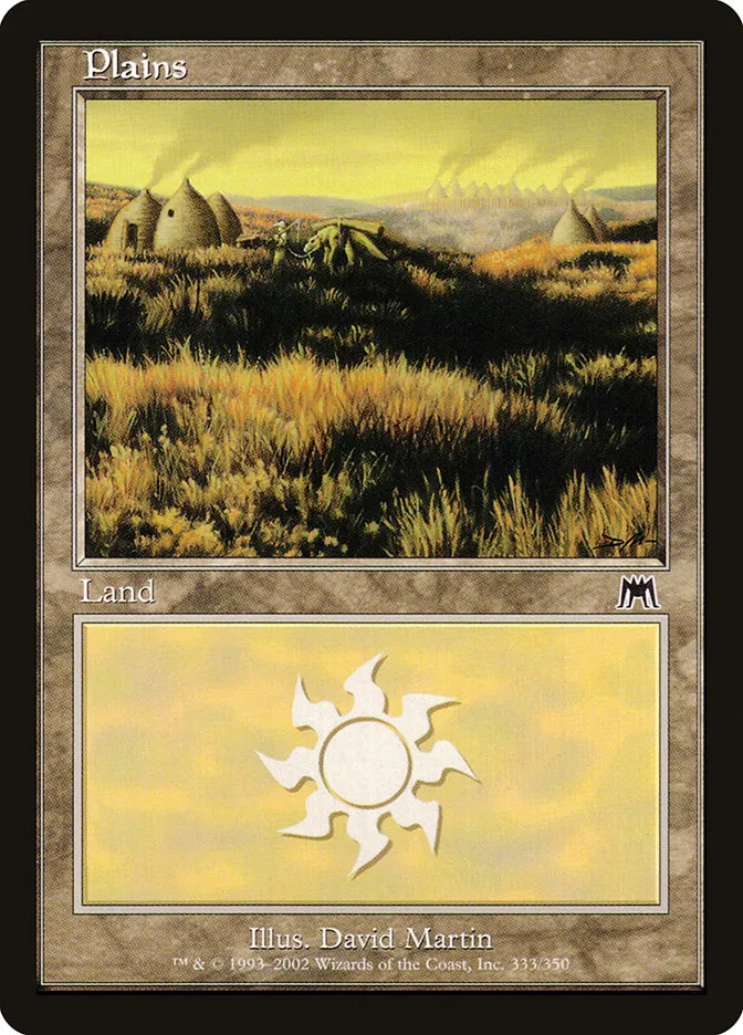 2002 Onslaught Plains common #333 common card image