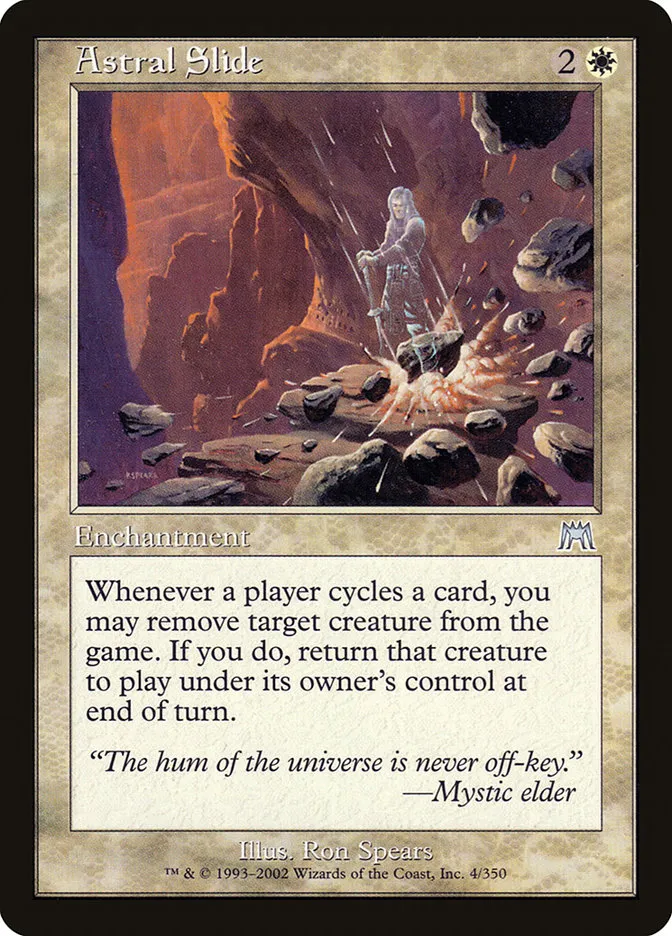 2002 Onslaught Astral Slide uncommon #4 uncommon card image