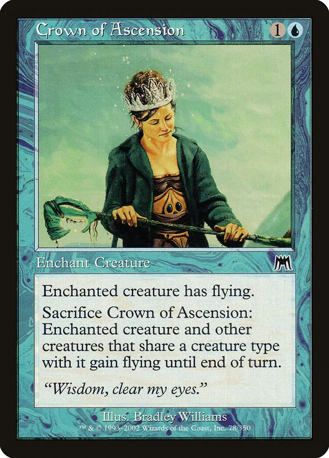2002 Onslaught Crown of Ascension #78 common card image