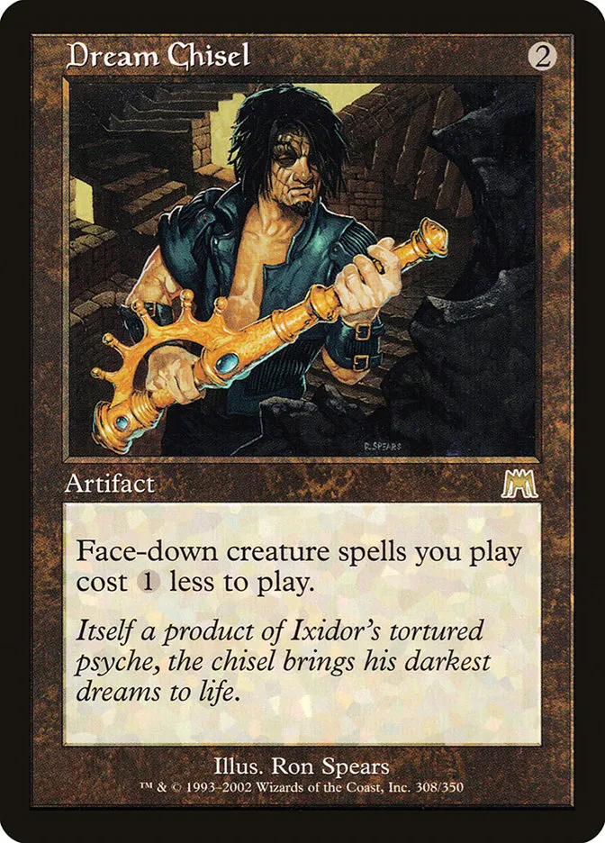 2002 Onslaught Dream Chisel rare #308 rare card image