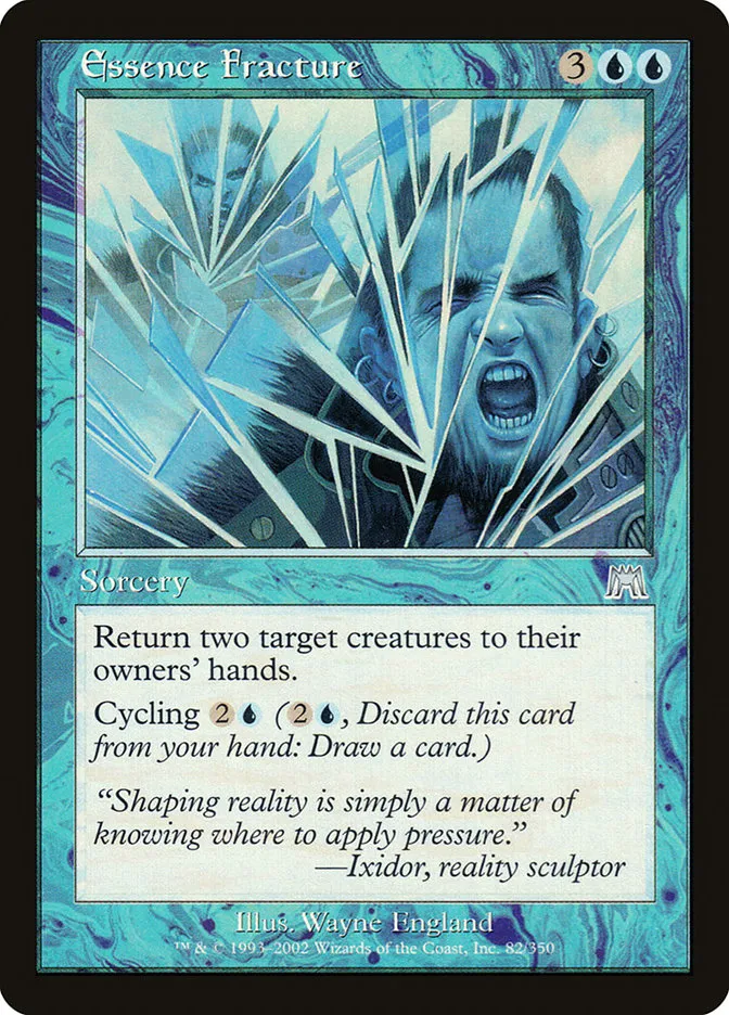 2002 Onslaught Essence Fracture #82 uncommon card image