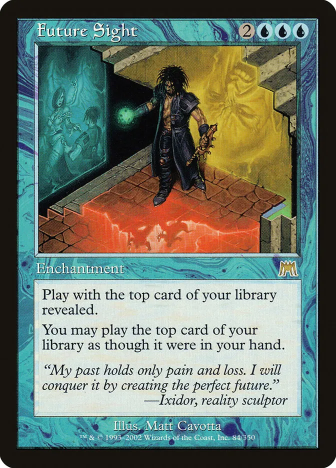 2002 Onslaught Future Sight rare #84 rare card image