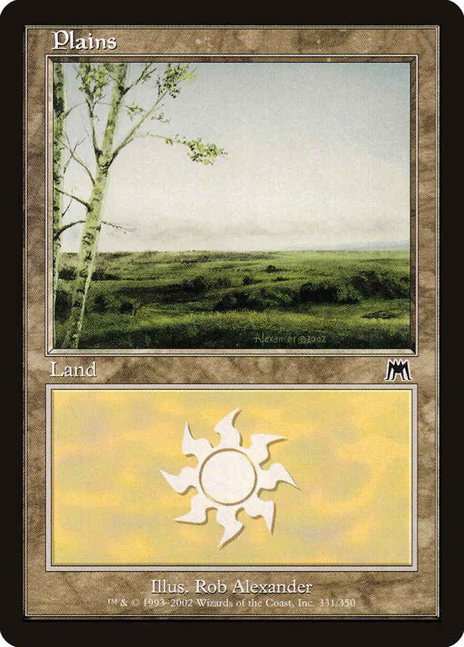 2002 Onslaught Plains common #331 common card image