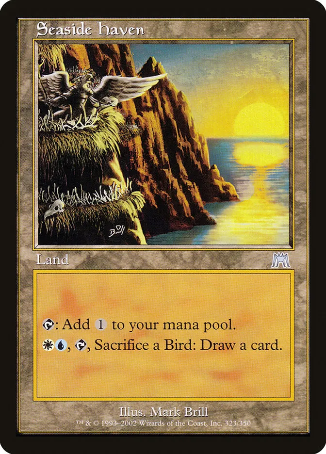 2002 Onslaught Seaside Haven uncommon #323 uncommon card image
