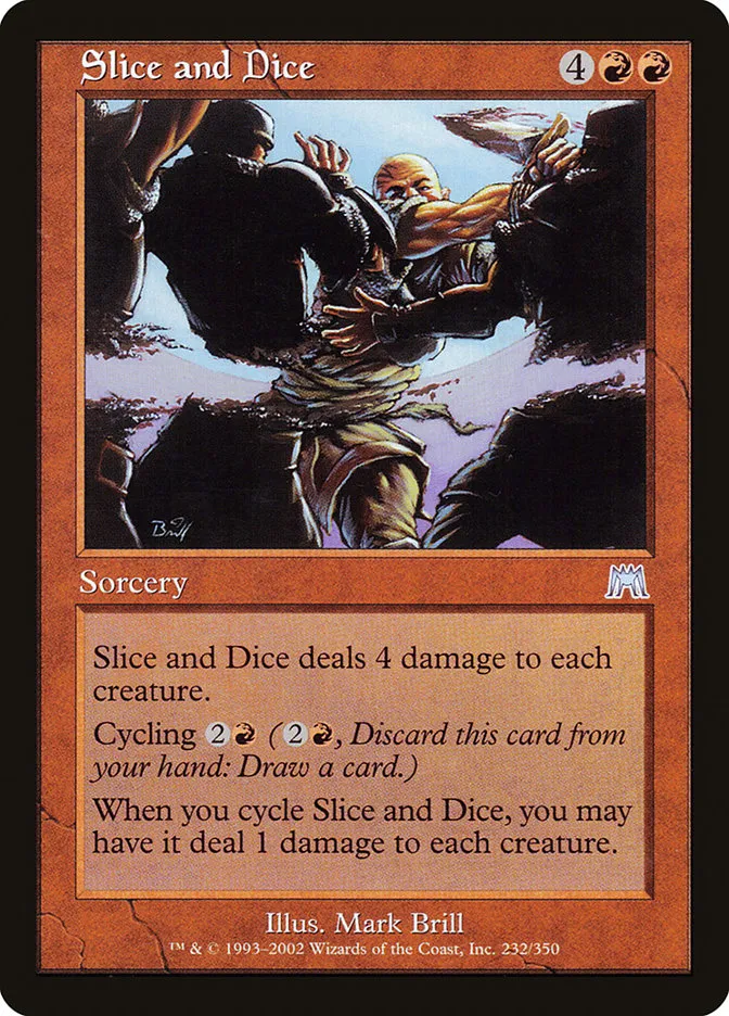 2002 Onslaught Slice and Dice uncommon #232 uncommon card image