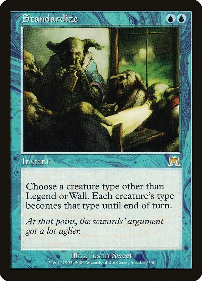 2002 Onslaught Standardize rare #116 rare card image