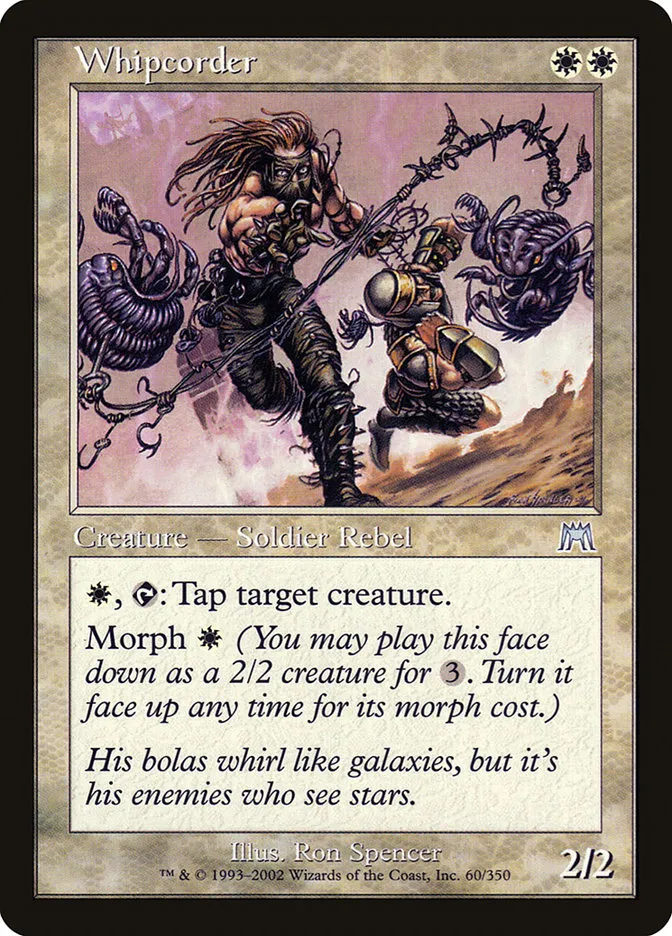 2002 Onslaught Whipcorder uncommon #60 uncommon card image