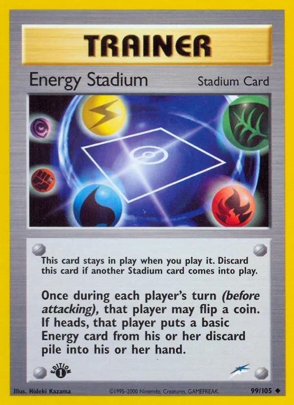 2002 Neo Destiny Energy Stadium #099/105 Uncommon card image