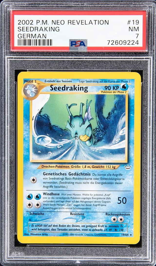 2002 P.M Neo Revelation German Seedraking #19 card image
