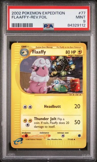 2002 Pokemon Expedition Flaaffy-Reverse #77 card image