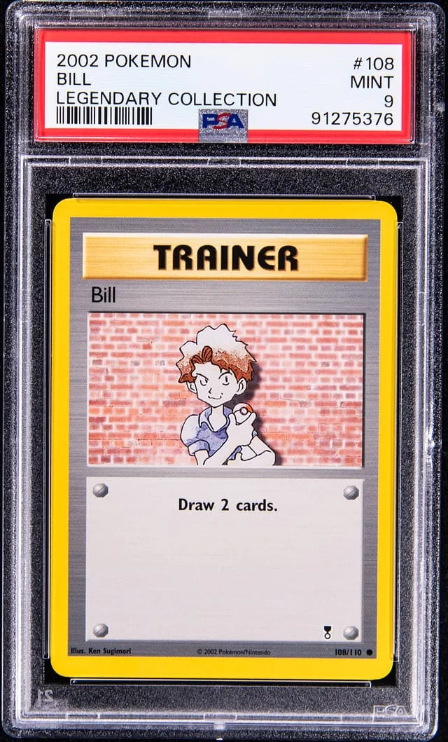 2002 Pokemon Legendary Collection Bill #105 card image