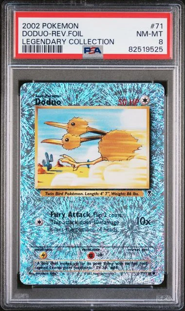 2002 Pokemon Legendary Collection Doduo-Reverse #71 card image
