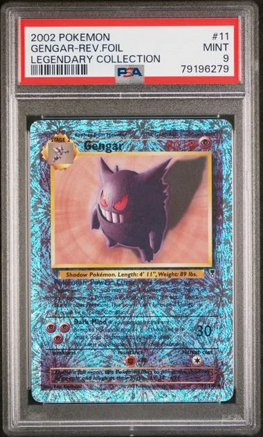 2002 Pokemon Legendary Collection Gengar-Reverse #11 card image