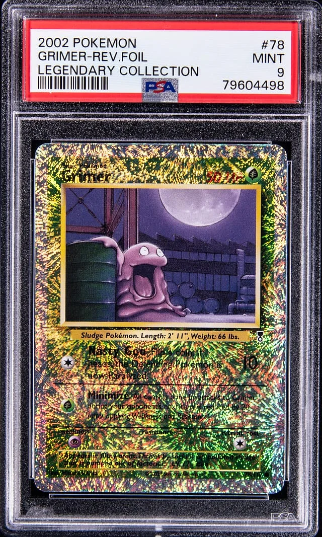 2002 Pokemon Legendary Collection Grimer-Reverse #78 card image