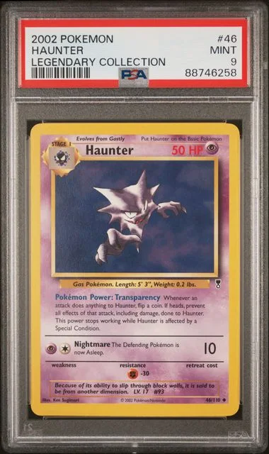 2002 Pokemon Legendary Collection Haunter #46 card image