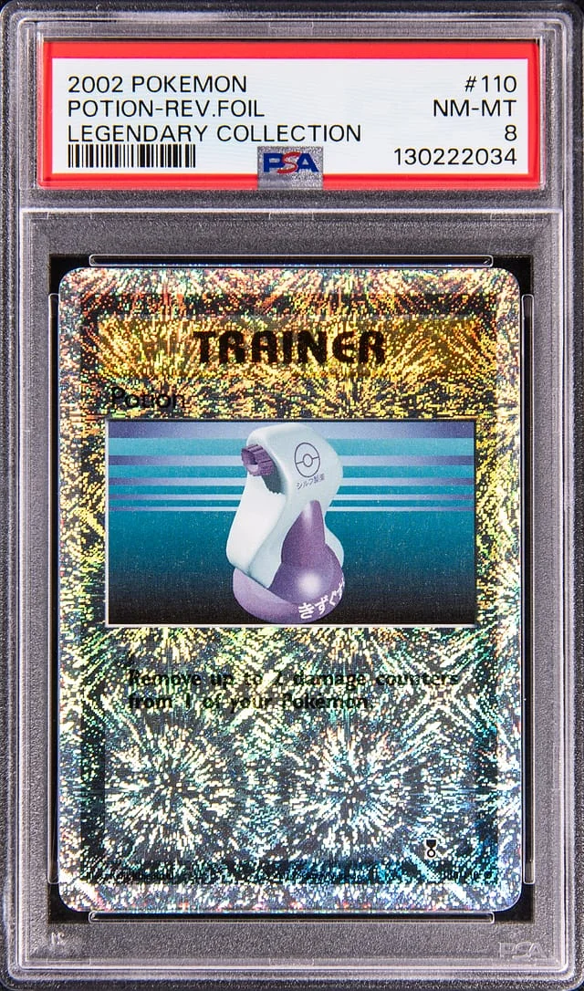 2002 Pokemon Legendary Collection Potion Reverse #110 card image