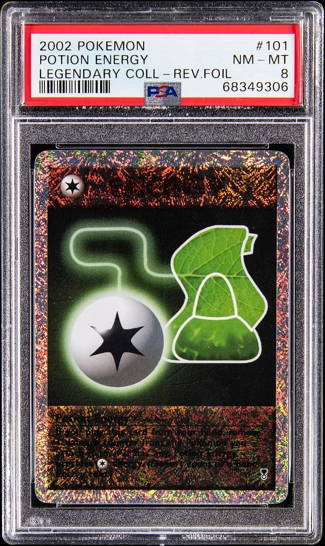 2002 Pokemon Legendary Collection Reverse Holo Potion Energy #101 card image