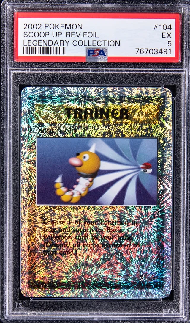 2002 Pokemon Legendary Collection Scoop Up-Reverse #104 card image