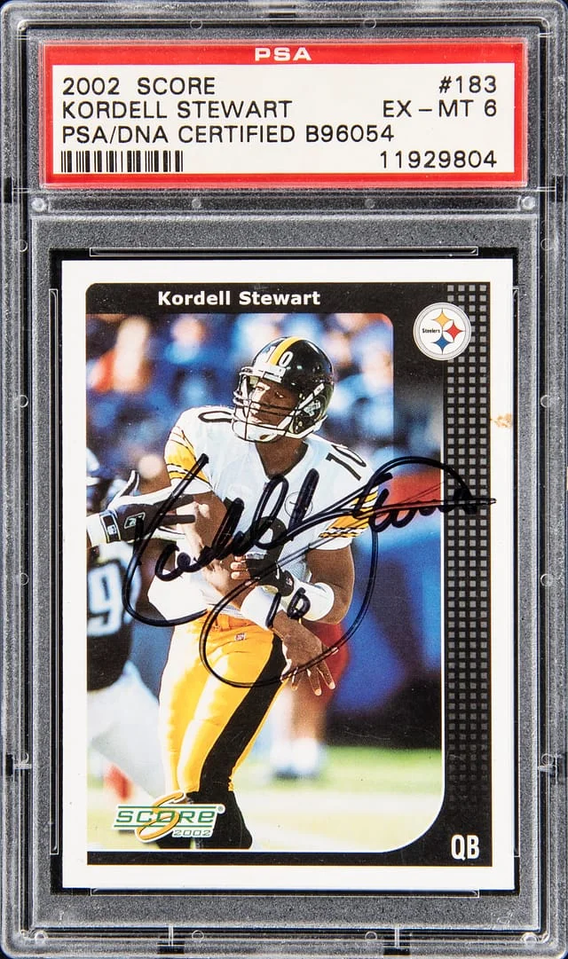 2002 Score Kordell Stewart #183 card image