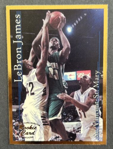 2002 Sports Card Investor Lebron James #5 card image