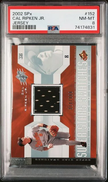 2002 SPx Cal Ripken Jr. Jersey #152 card image