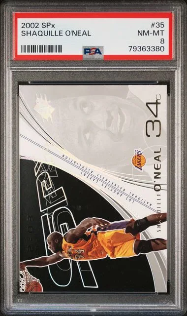 2002 SPx Shaquille O'Neal #35 card image