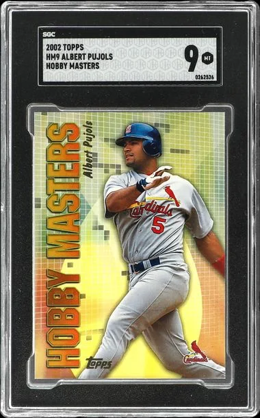 2002 Topps Albert Pujols Hobby Masters #HM9 card image