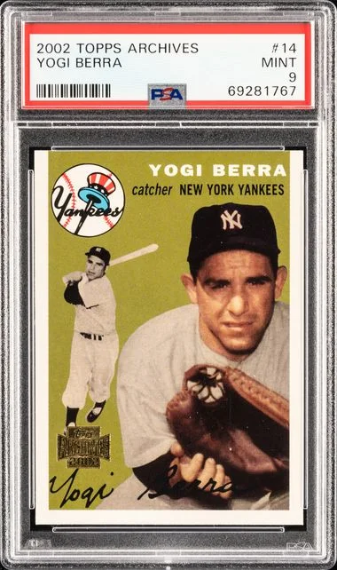 2002 Topps Archives Yogi Berra #14 card image