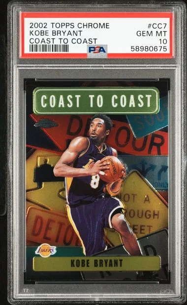2002 Topps Chrome Kobe Bryant Coast To Coast #CC7 card image