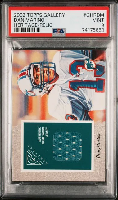 2002 Topps Dan Marino Gallery Heritage #GHRDM card image
