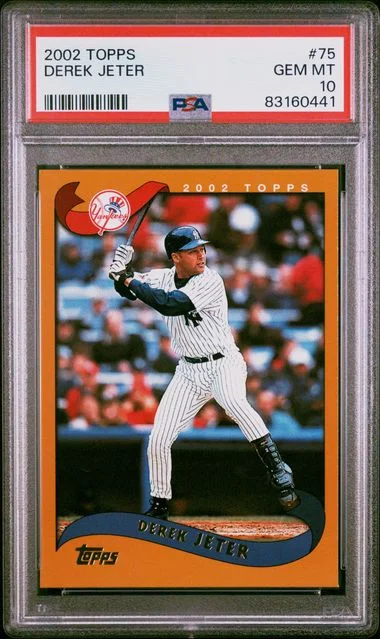 2002 Topps Derek Jeter #75 card image