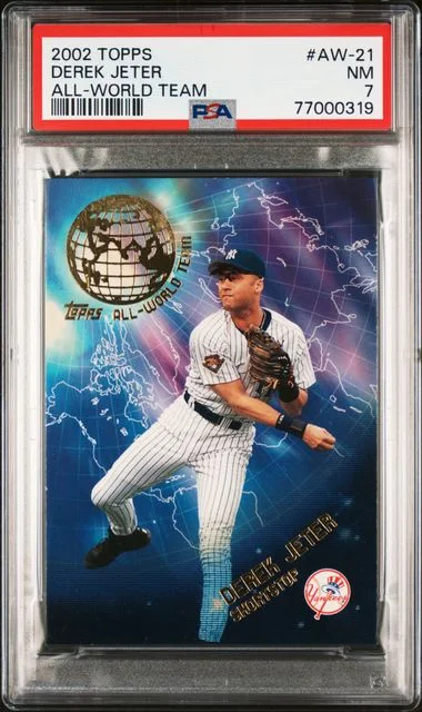 2002 Topps Derek Jeter All-World Team All-World Team #Aw-21 card image