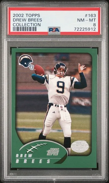 2002 Topps Drew Brees Collection #163 card image