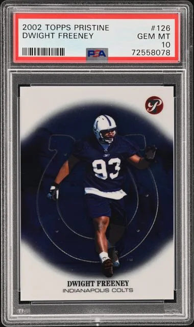 2002 Topps Dwight Freeney Pristine #126 card image