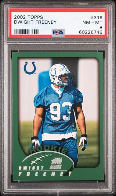 2002 Topps Dwight Freeney #316 card image