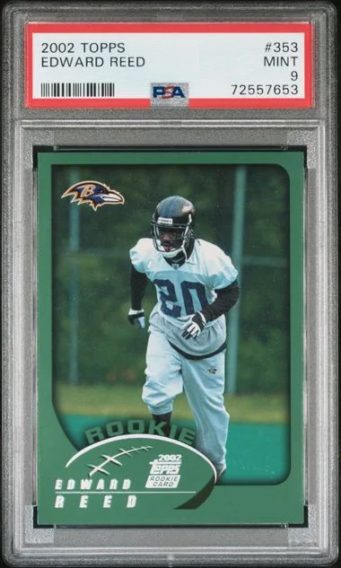 2002 Topps Edward Reed #353 card image